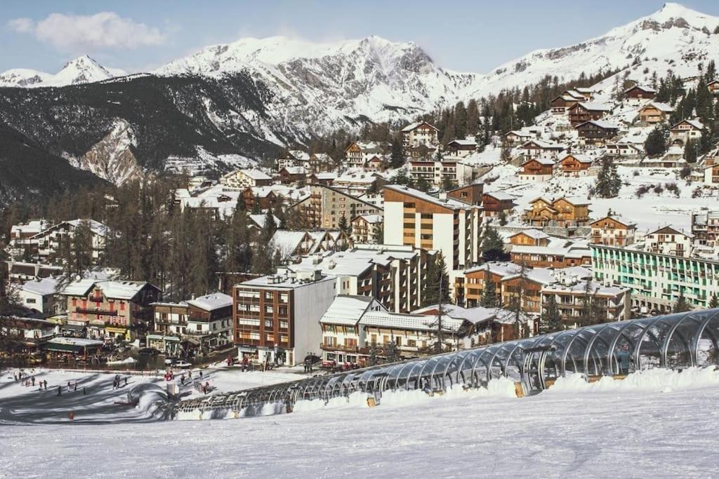 Valberg: 2 Pieces Au Centre Station Avec Piscine Péone Buitenkant foto